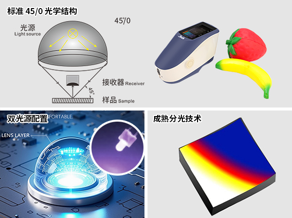 三、專業(yè)光學(xué)系統(tǒng)設(shè)計，適配多元測量場景