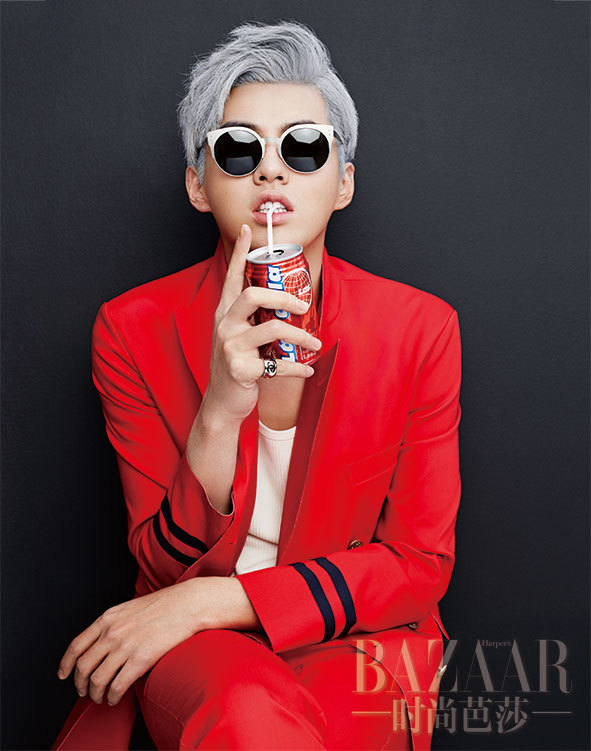 吳亦凡時(shí)尚芭莎拍攝花絮，中國(guó)有嘻哈選手強(qiáng)勢(shì)入鏡